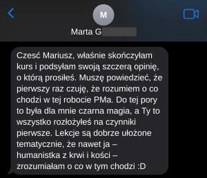 product management - kurs z dobrymi opiniami